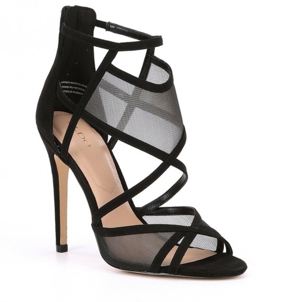 Aldo Black Gabea High Heels